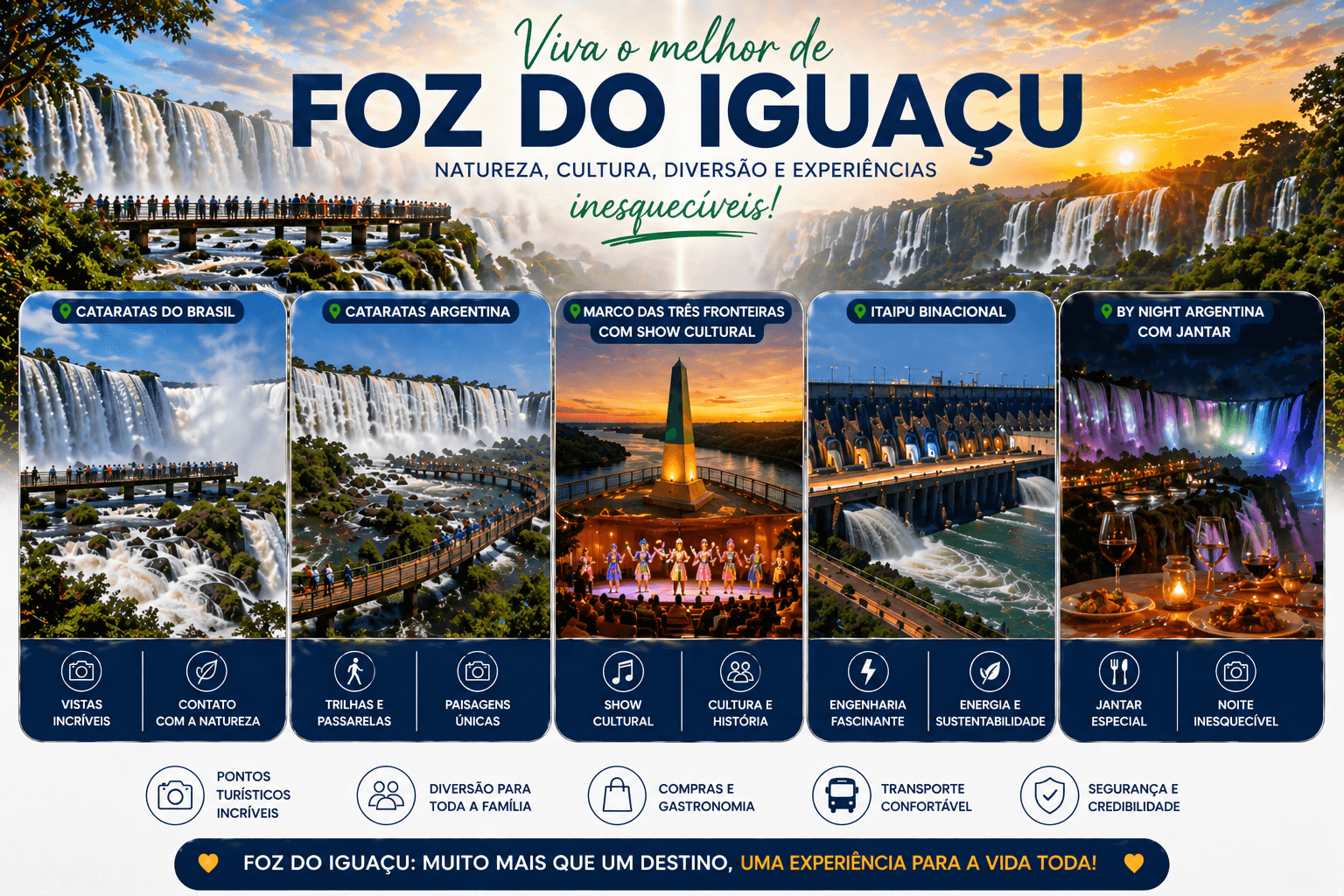Roteiro 2 Dias em Foz do Iguaçu